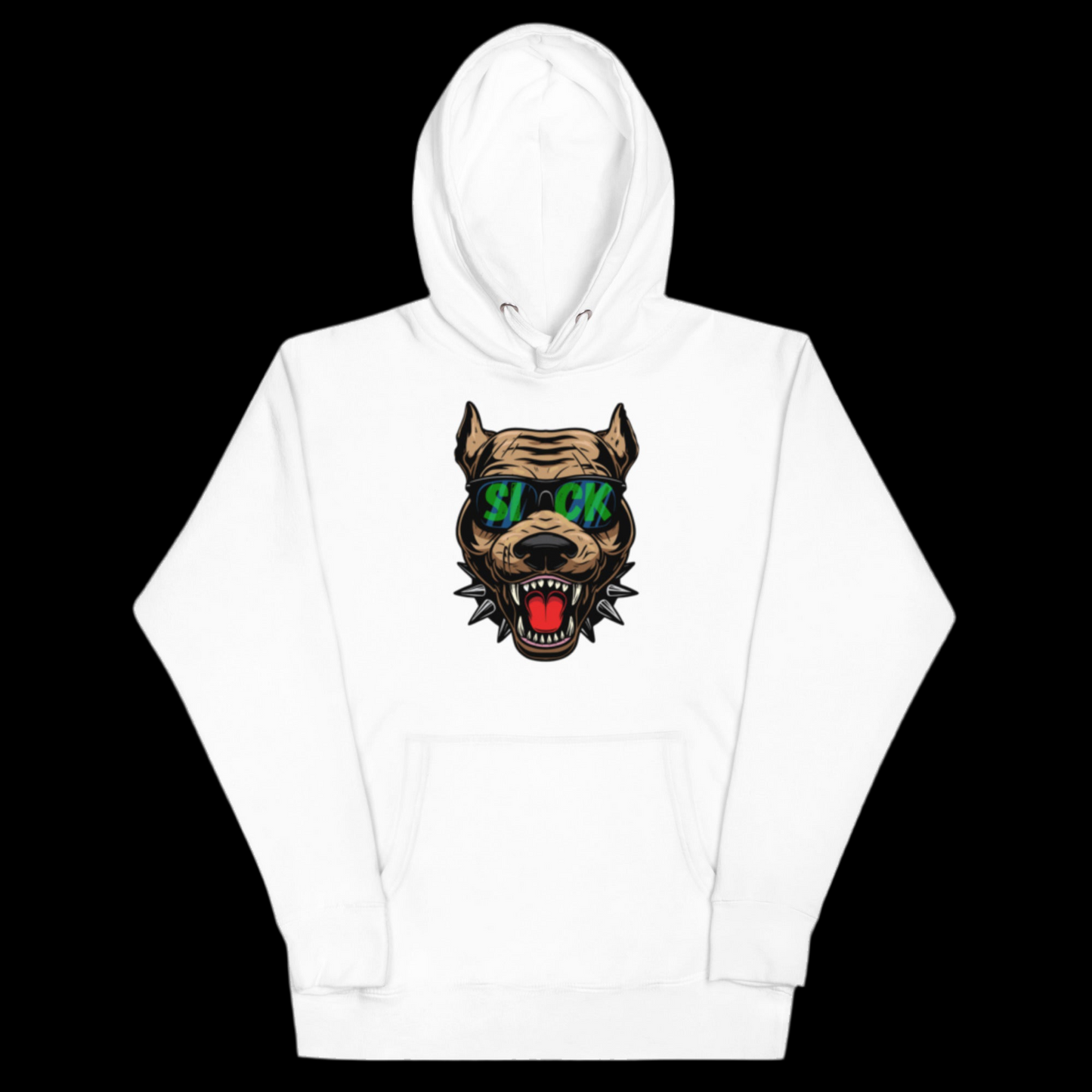sick dog big hood