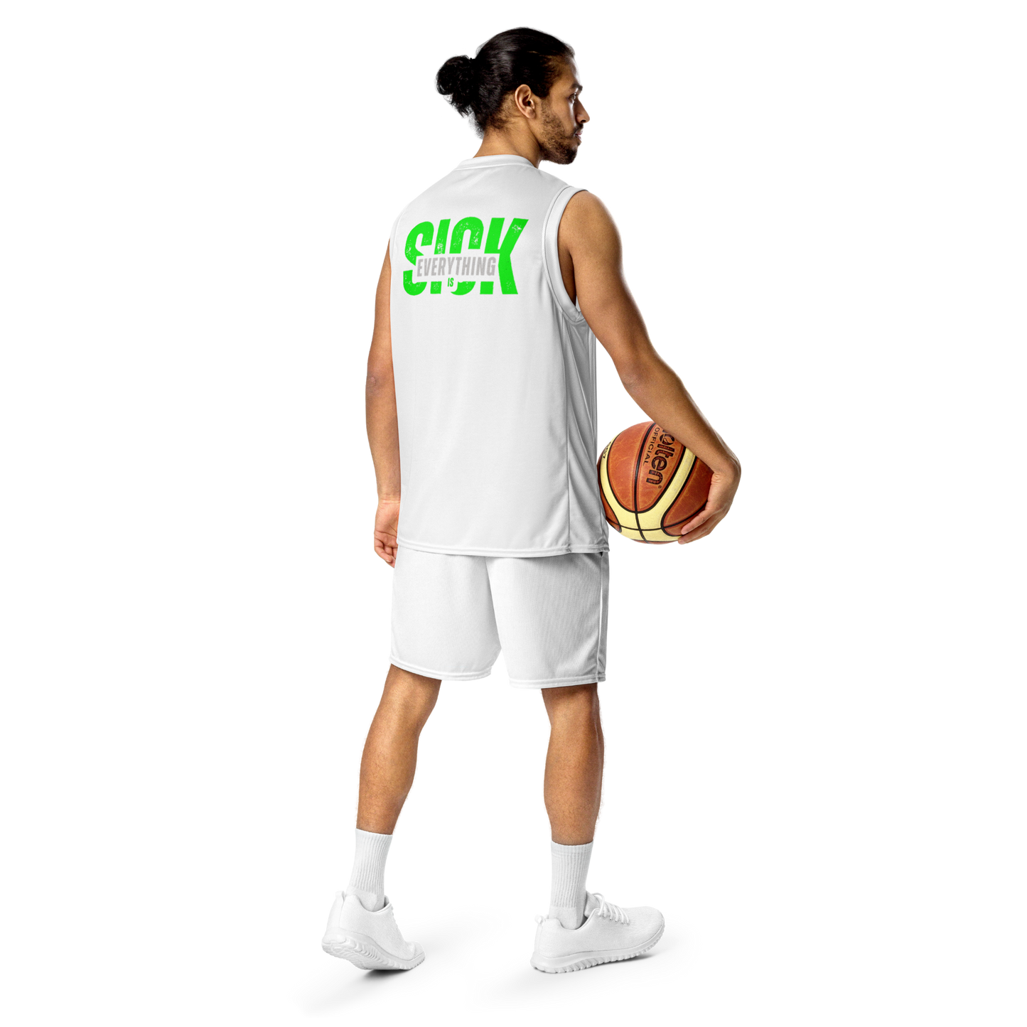 everything is sick unisex basketball jersey