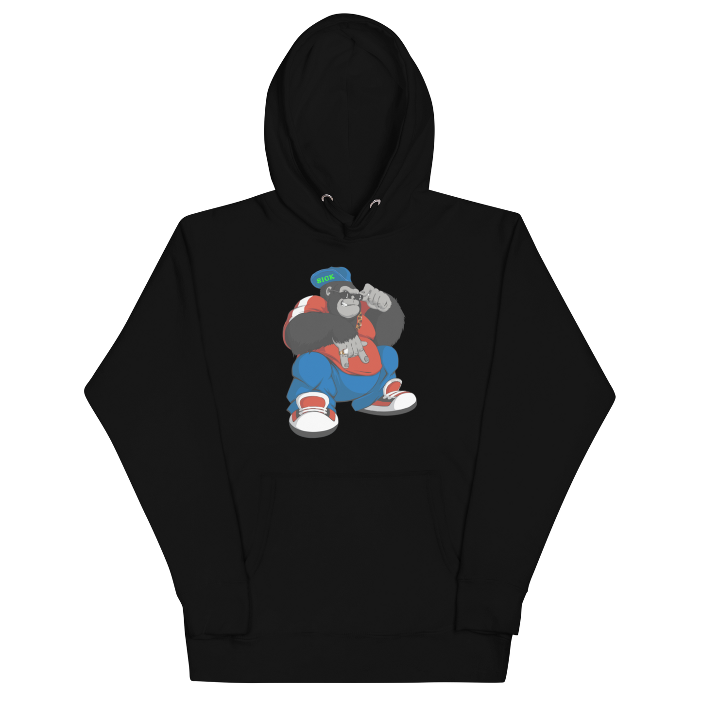 sick gorilla Unisex Hoodie