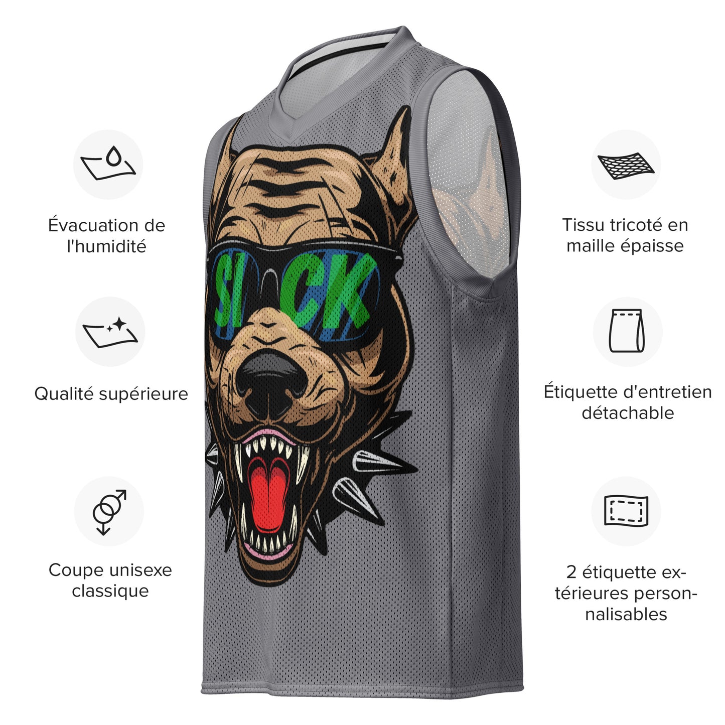 Premium basketball jersey